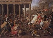 Nicolas Poussin Destruction of the temple of Ferusalem by Titus Spain oil painting reproduction